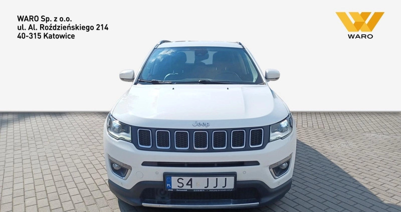 Jeep Compass cena 83500 przebieg: 54390, rok produkcji 2018 z Kluczbork małe 379